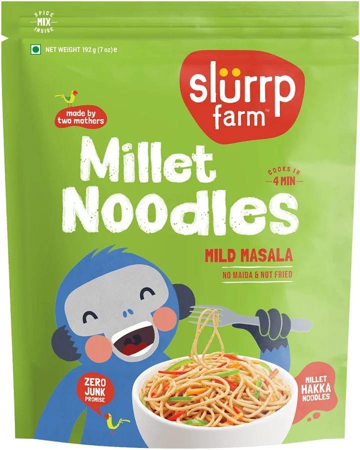 Slurrp Farm Millet Noodles Mild Masala
